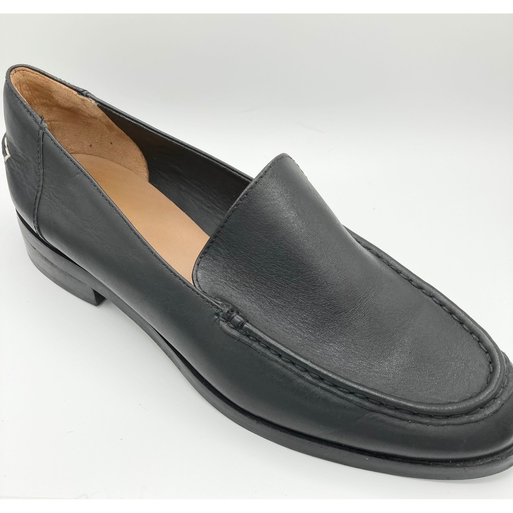 Everlane The Modern Loafer Black Leather Slip On Shoes Womens Size 10